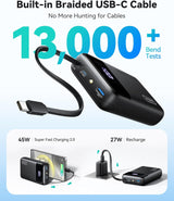 INIU Cargador Portátil de 45W, Banco de Energía más Pequeño de 2000...