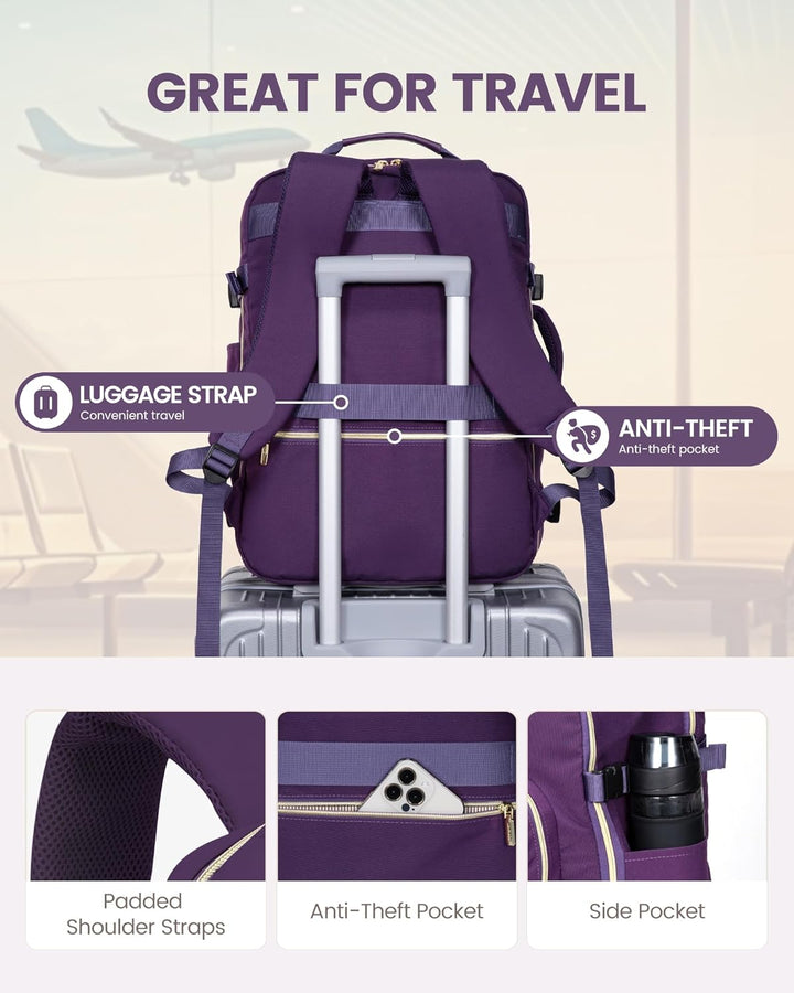 Mochila de viaje Lovevook, mochila de mano, mochila de viaje para a...