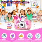 Cámara mejorada para niños y niñas, cámara digital para selfie con...