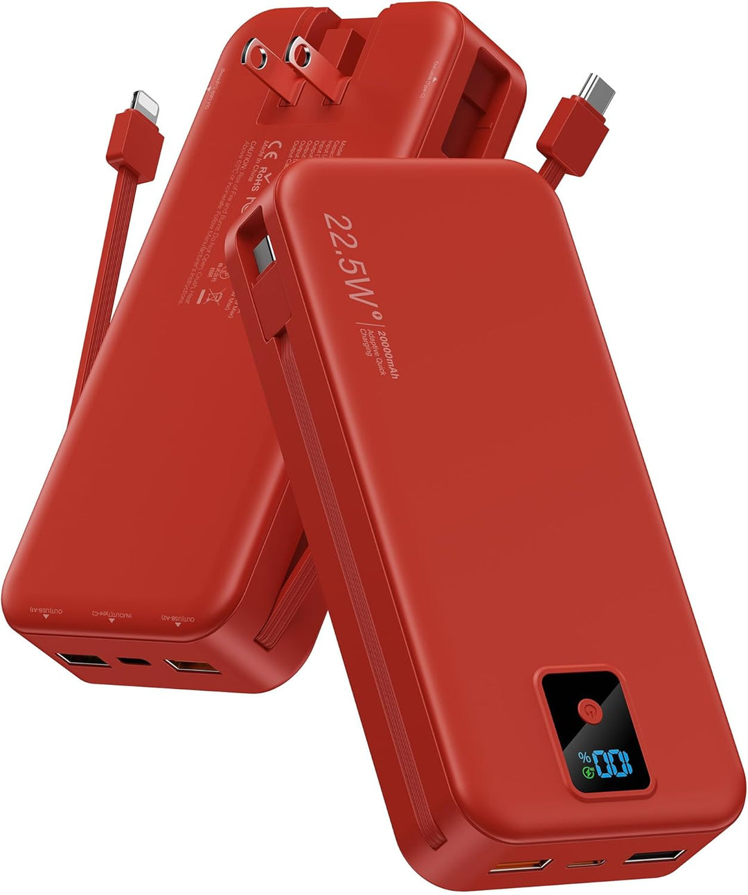 Cargador Portátil, 20000mAh 22.5W Banco de Energía de Carga Rápida...