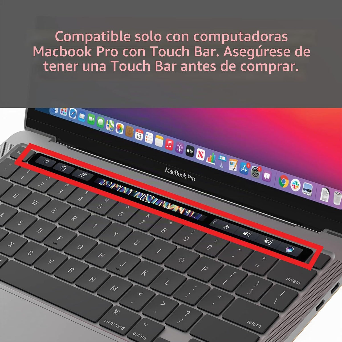 HumanCentric DockBook para Touch Bar MacBook Pro 2016-2020 y 2022