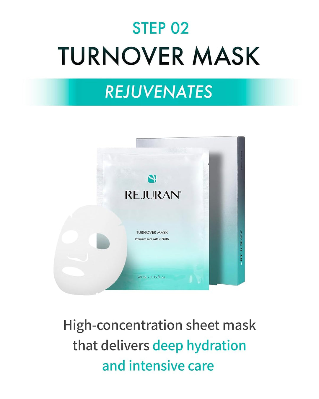 REJURAN® Total Aesthetic Set c-PDRN® - Kit de cuidado diario rejuve...