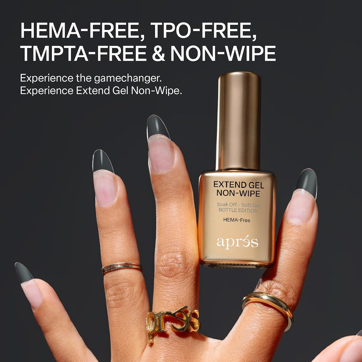APRÉS Gel de extensión para uñas que no se limpia, sin HEMA, sin TP...
