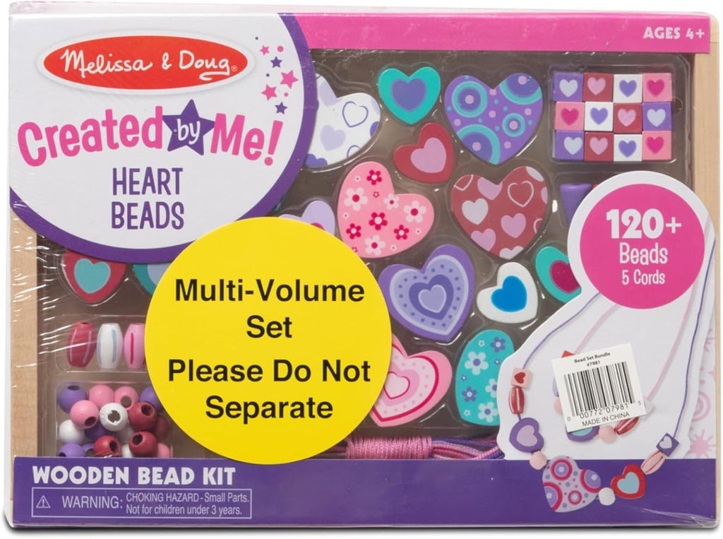 Set de cuentas Melissa & Doug, amigos de la mariposa, talla única , Multicolor