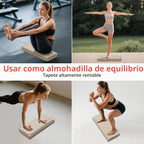 WEILA Esterilla de Yoga Plegable TPE 1/2 pulgada 70"x24", Colchoneta Pilates Antideslizante Gruesa