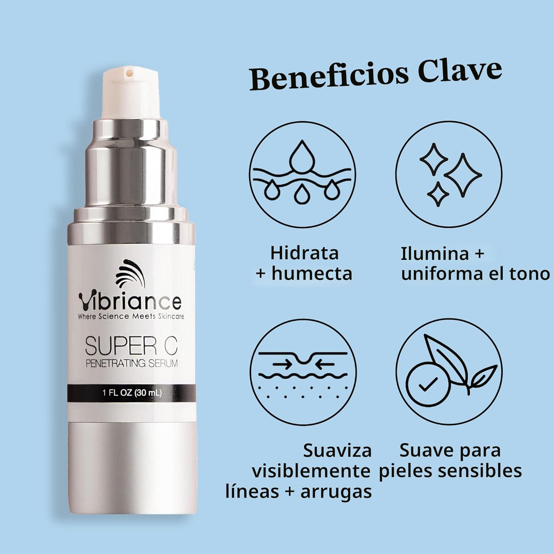 Vibriance Super C Serum para piel madura - Fórmula vitamínica todo...