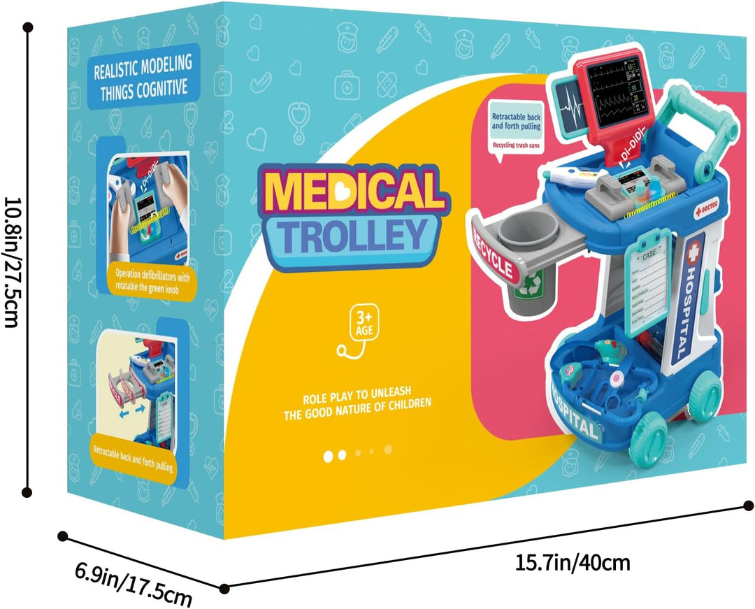 Liberry Kit de médico para niños pequeños de 2, 3, 4, 5 años