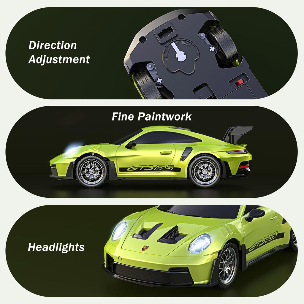 1:24 Coche de Control Remoto Porsche (911 GT3 RS - Verde)
