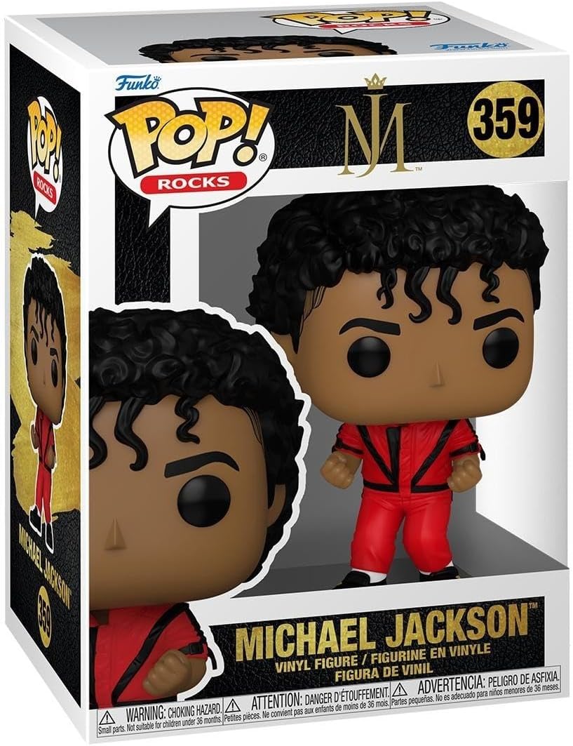 Funko Pop! Rocks: Michael Jackson - (Thriller) - Figura de vinilo c...