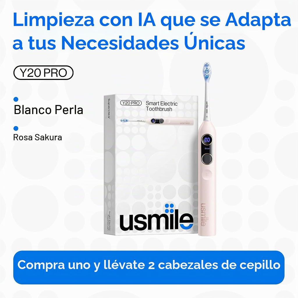 usmile Y20PRO Cepillo de dientes eléctrico inteligente con aplicación, modo