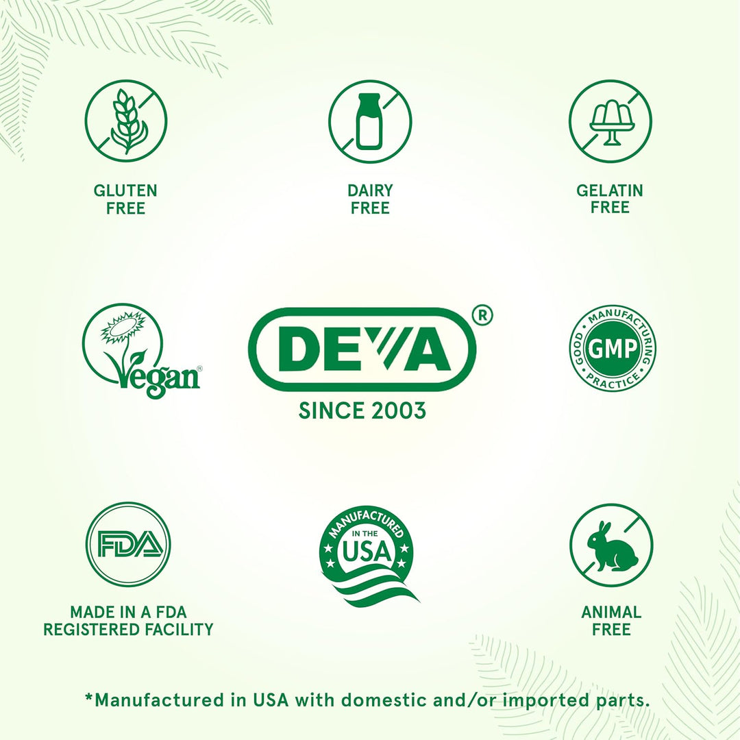 DEVA Tuba Prime Multivitamínico vegano \u2013 Suplemento dietético...