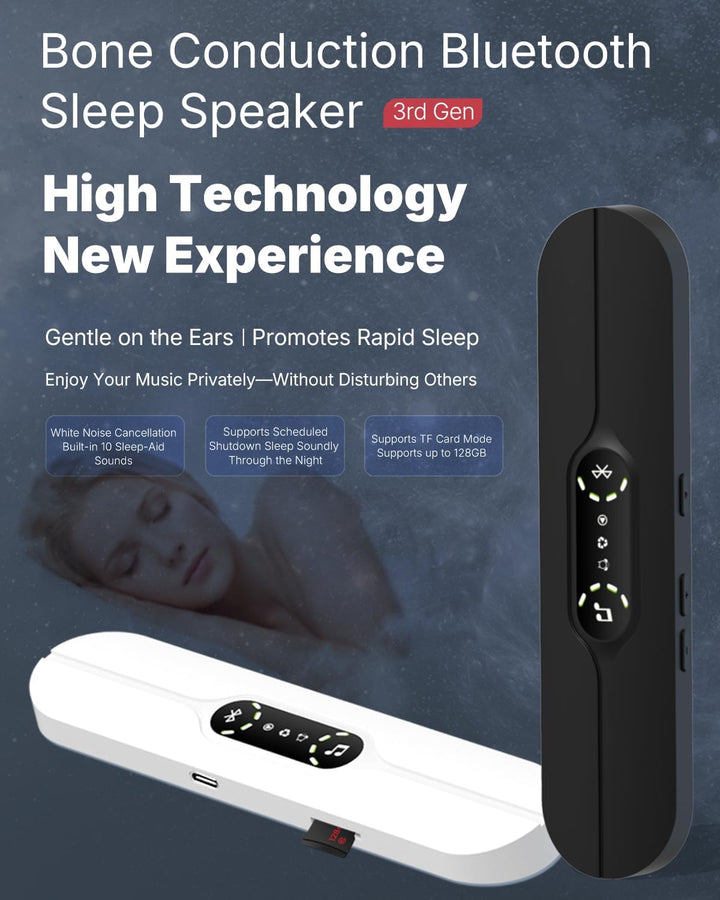 Altavoz debajo de la almohada Altavoces de almohada Bluetooth de co...