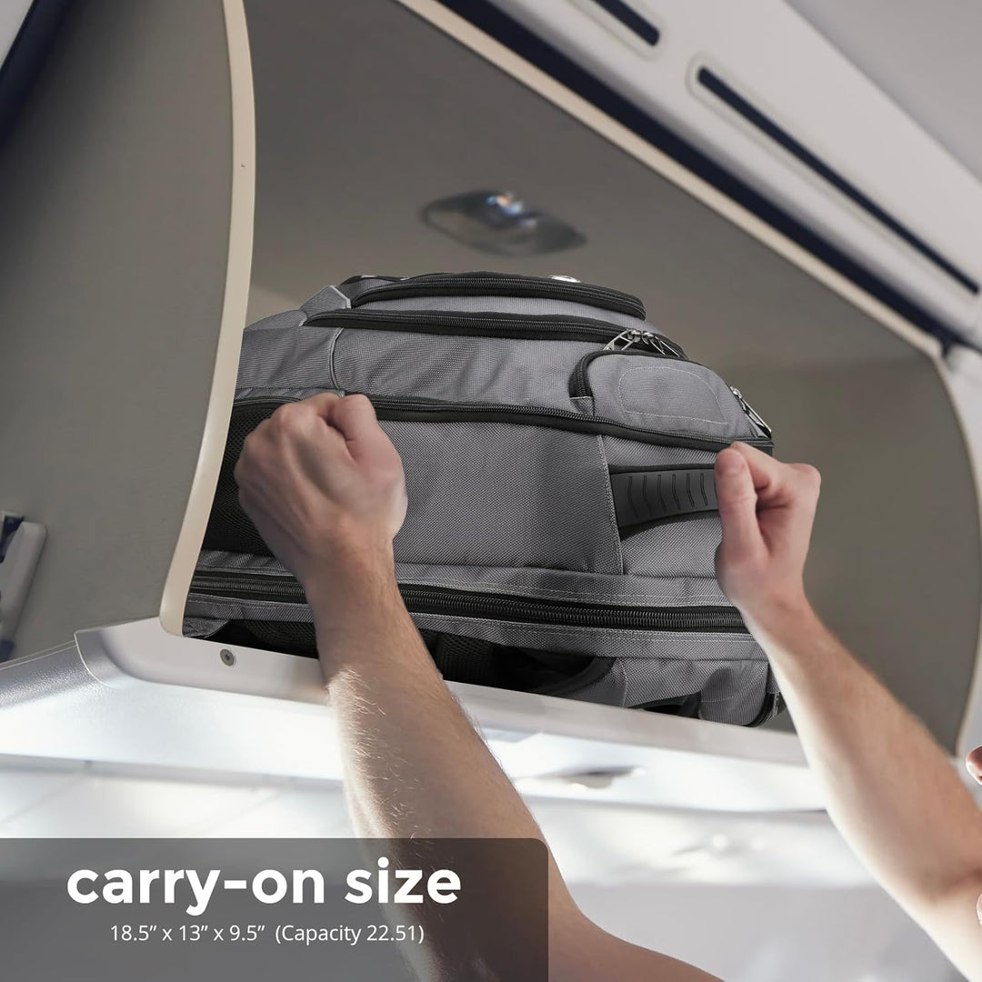 Swissdigital Terabyte - Mochila para laptop de negocios grande con...