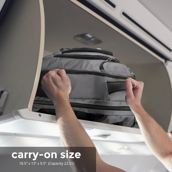 Swissdigital Terabyte - Mochila para laptop de negocios grande con...