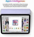 Apple iPad mini (A17 Pro): Apple Intelligence, pantalla de retina líquida de 8.3 pulgadas, 128 GB, Wi-Fi 6E, cámara frontal de 12 MP/trasera de 12 MP, Touch ID, duración de la batería durante todo el día, gris espacial