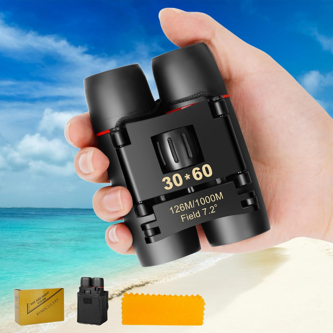 Binoculares compactos para adultos y niños binoculares HD