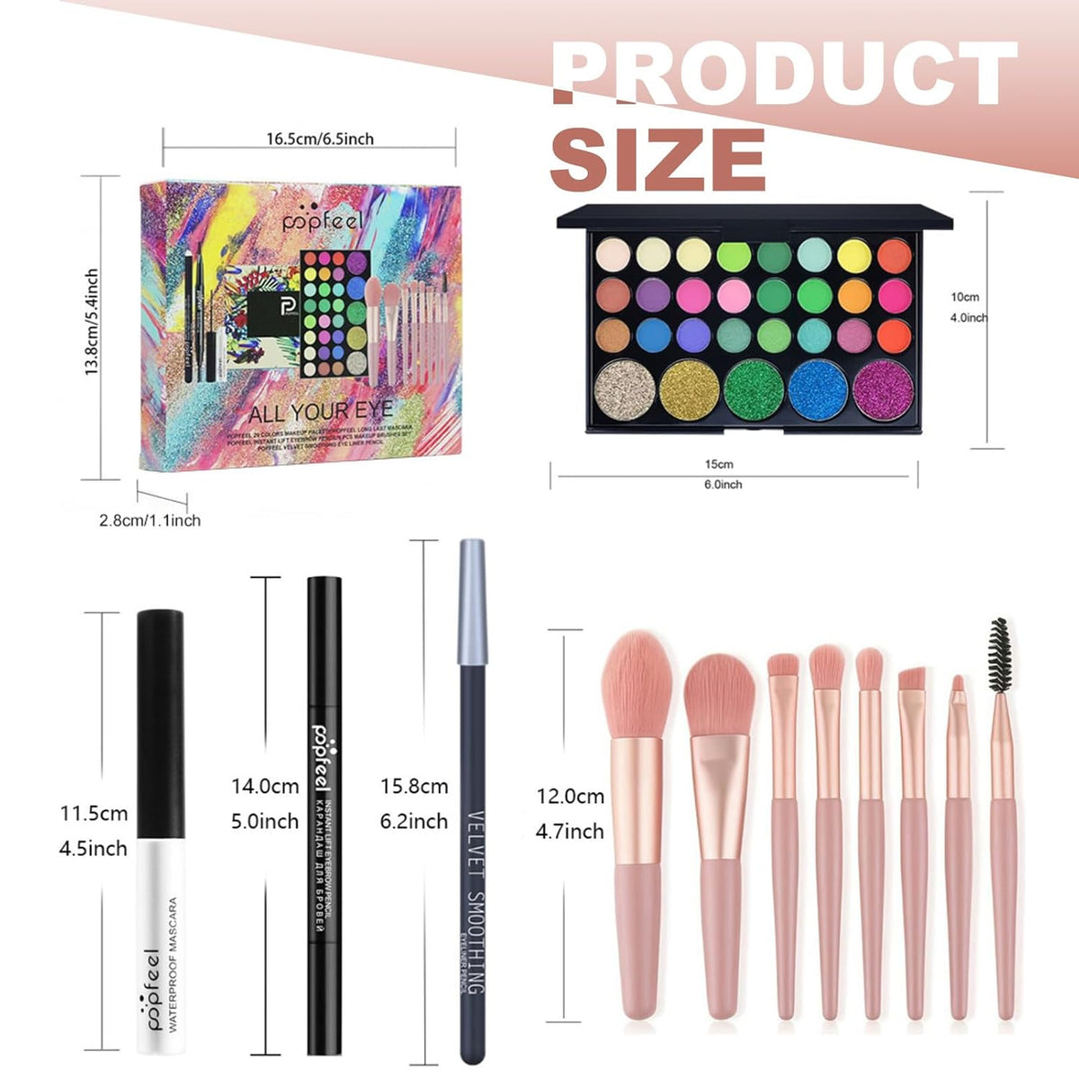 Juego de regalo de maquillaje todo en uno | Kit de maquillaje para...