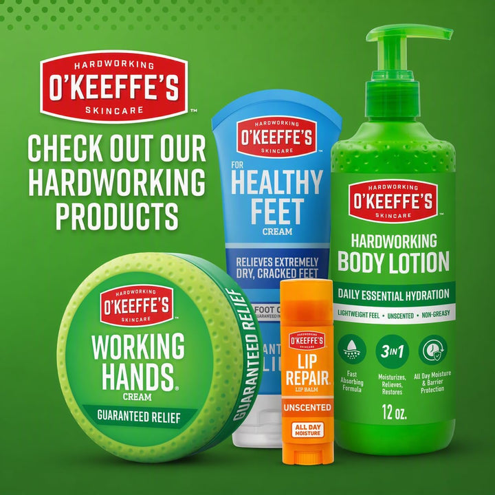 O'Keeffe's Working Hands - Crema de manos para sequedad ext...
