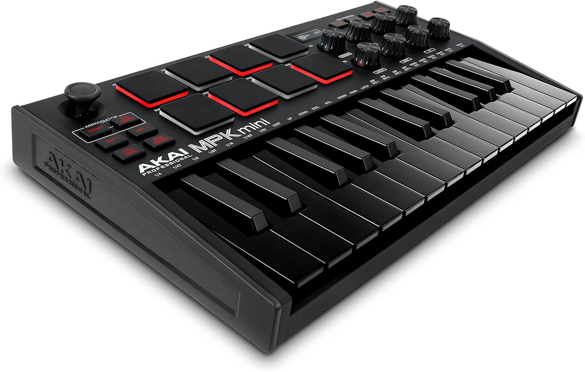 Akai Professional MPK Mini MK3 - Controlador de teclado MIDI USB de...