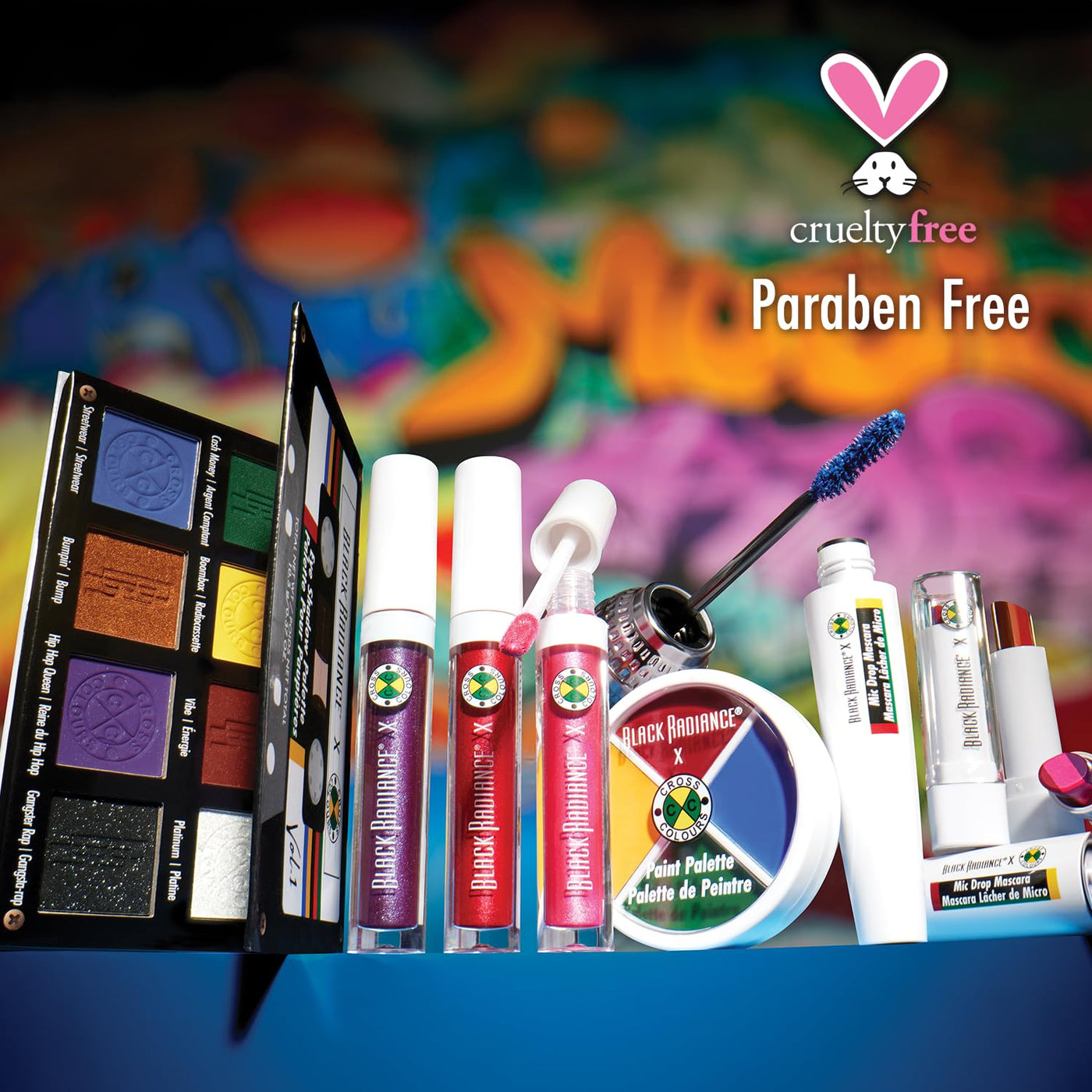 Black Radiance Cross Colours Juego de maquillaje de 10 piezas, cole...