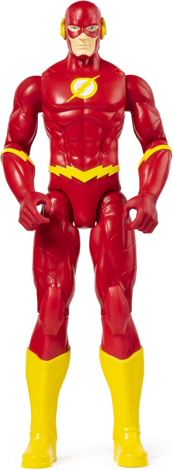 DC Comics, Figura de acción The Flash de 12 pulgadas, juguetes para niños y niñas