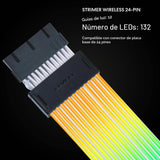 Lian Li Strimer Inalámbrico 24 Pin (PW24-1W) - Cable de Extensión d...