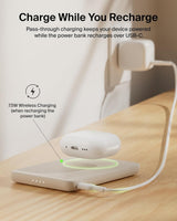 Belkin MagSafe Power Bank 5,000 mAh, cargador portátil ultradelgado...