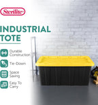 Sterilite Bolsa de almacenamiento industrial con tapas para garaje, 38