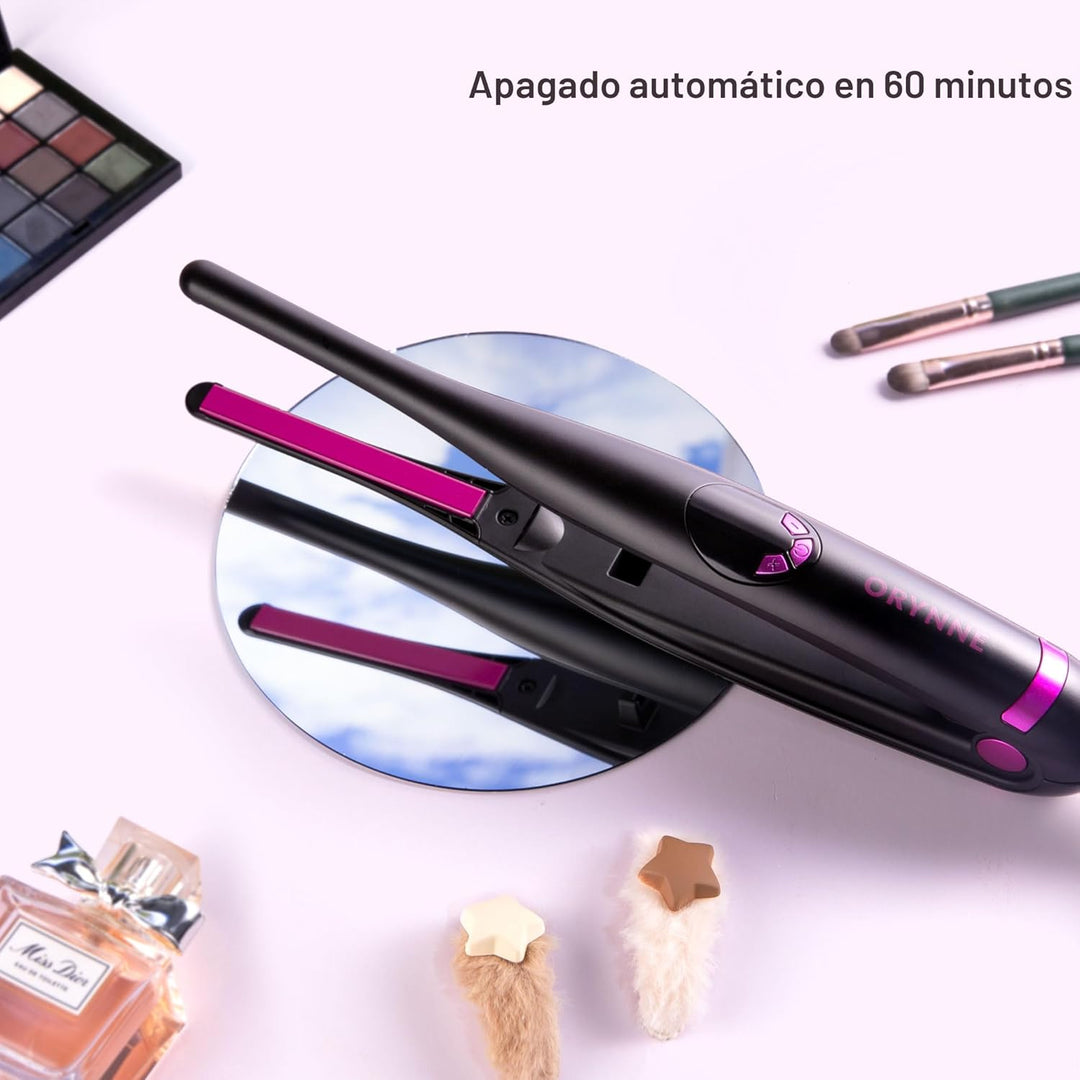 ORYNNE Planchas Pequeñas para Cabello Corto, Plancha Lápiz de Calen...