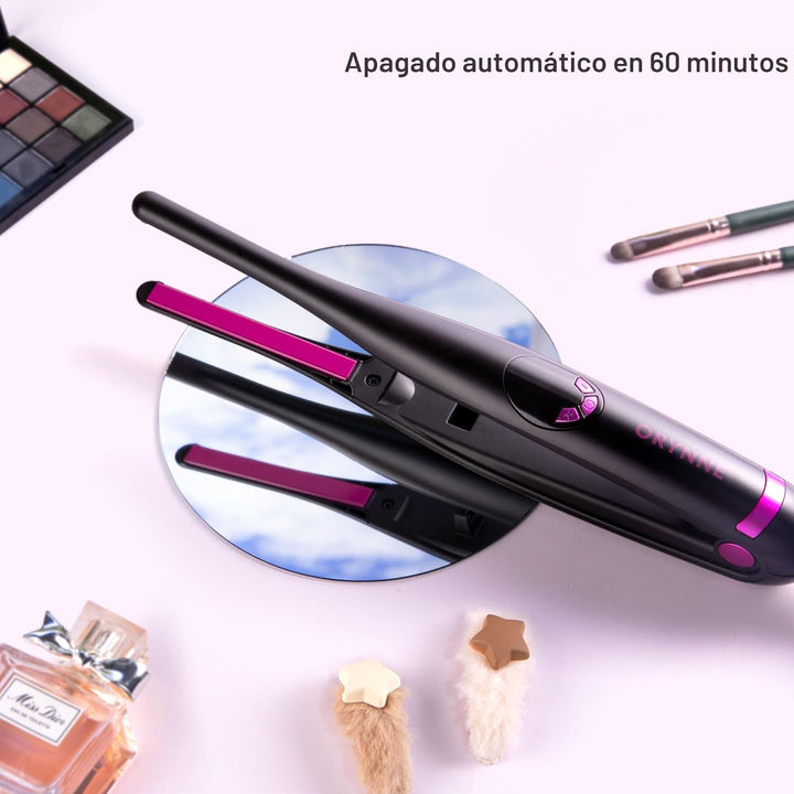 ORYNNE Planchas Pequeñas para Cabello Corto, Plancha Lápiz de Calen...