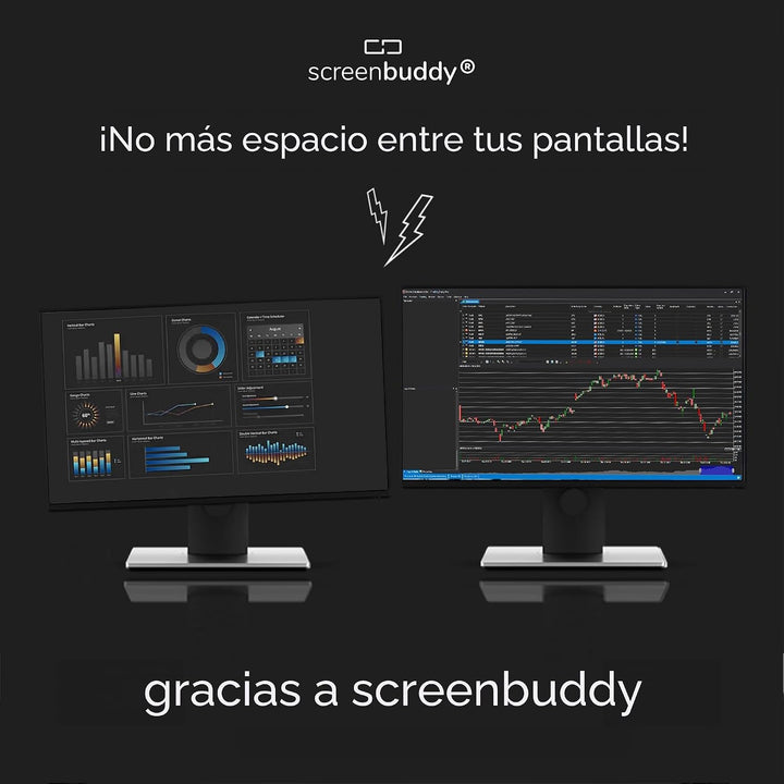 screenbuddy Set de 2, Conexión Magnética para Tus Pantallas, Adecua...