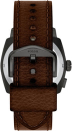 Fossil Reloj para hombre, reloj de cuarzo de acero inoxidable con tres manecillas para hombre