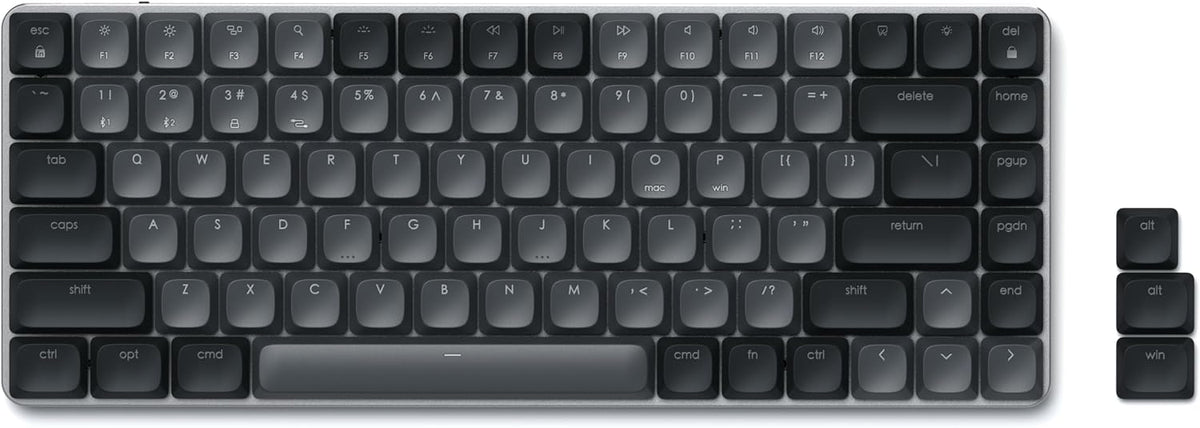 Satechi SM1 - Teclado mecánico al 75% para Mac y Windows, teclado B...