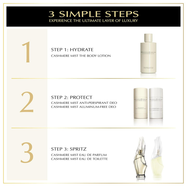 Set de Eau de Toilette de Lujo Donna Karan Cashmere Mist para Mujer...