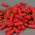 Paquete de repuesto de dardos de media longitud, 200 balas cortas suaves compatibles con zona de dardos, Nerf, Worker, Zhenweiqi, 14+