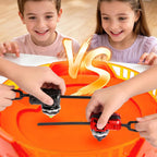 X Stadium - Juego de batalla con riel de celeración X, 6 tapas giratorias derechas, 2 lanzadores y 1 estadio, juego de batalla Xtreme, juguete de regalo de cumpleaños para niños y niñas de 6