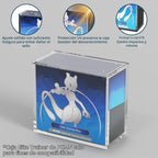 Elite Trainer Box Acrylic Display Case Stackable- ETB Protector Case con Strong Magnets Sliding Lid -5mm +5mm Ultra Thick Acrylic compatible con Elite Trainer Boxes-3 Pack
