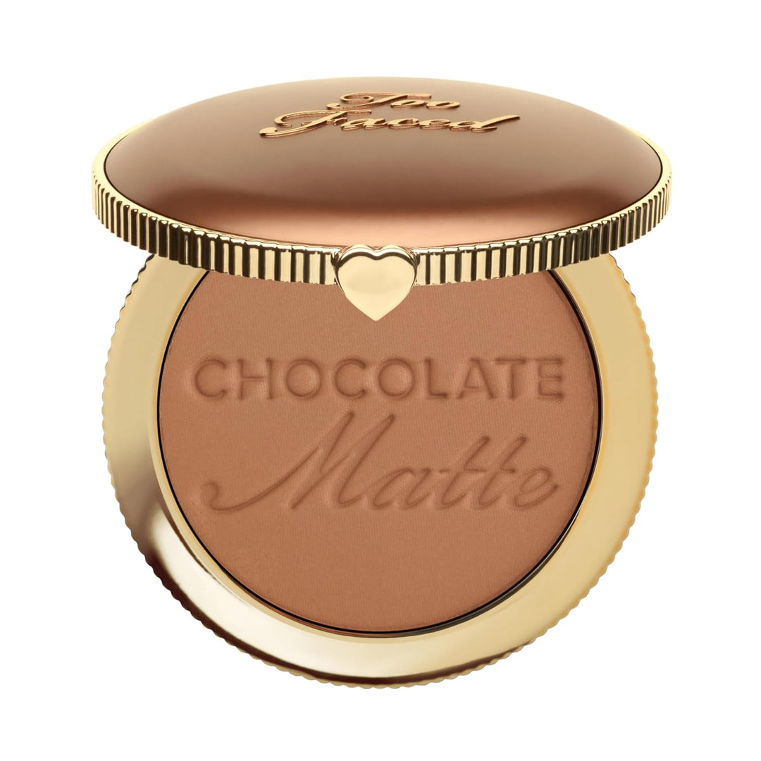 Too Faced Chocolate Soleil Matte Blurring Bronzer | Polvo bronceado...