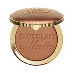 Too Faced Chocolate Soleil Matte, Embalaje original, 02 Soleil de chocolate (medio/profundo)