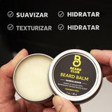 Kit de Crecimiento de Barba The Beard Club - Rodillo Derma, Aceite...