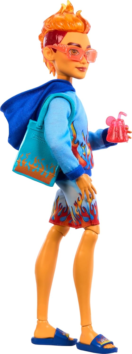 Muñeca Monster High Scare-adise Island Heath Burns con Sudadera con...