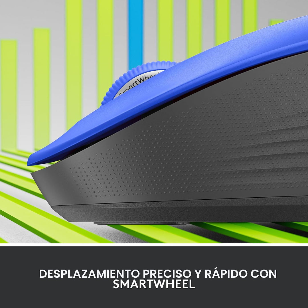 Logitech Signature M550 L - Mouse inalámbrico de tamaño completo, p...