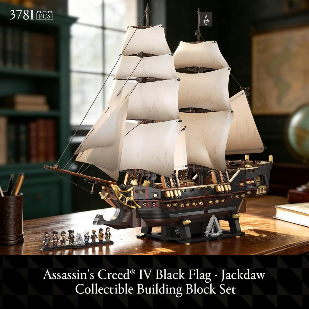 Wise Block Assassin's Creed - Juego de construcción de barcos piratas con