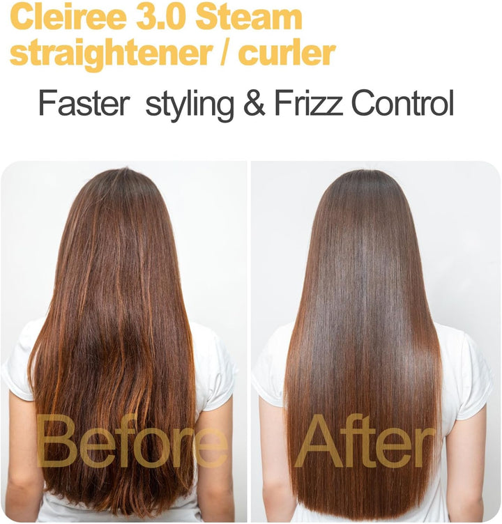 Plancha de vapor y culur \u2013 Plancha de pelo de 1.25 pulgadas pa...