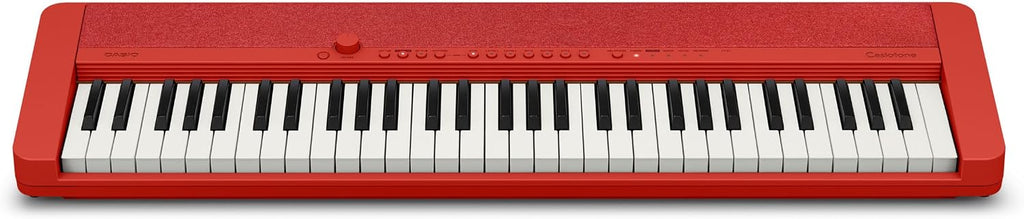 Casio Casiotone CT-S1 – Teclado retro sensible al tacto de 61 teclas | Diseño elegante y portátil para principiantes a profesionales | Piano de cola estéreo + 60 tonos AiX | Conectividad USB-MIDI |