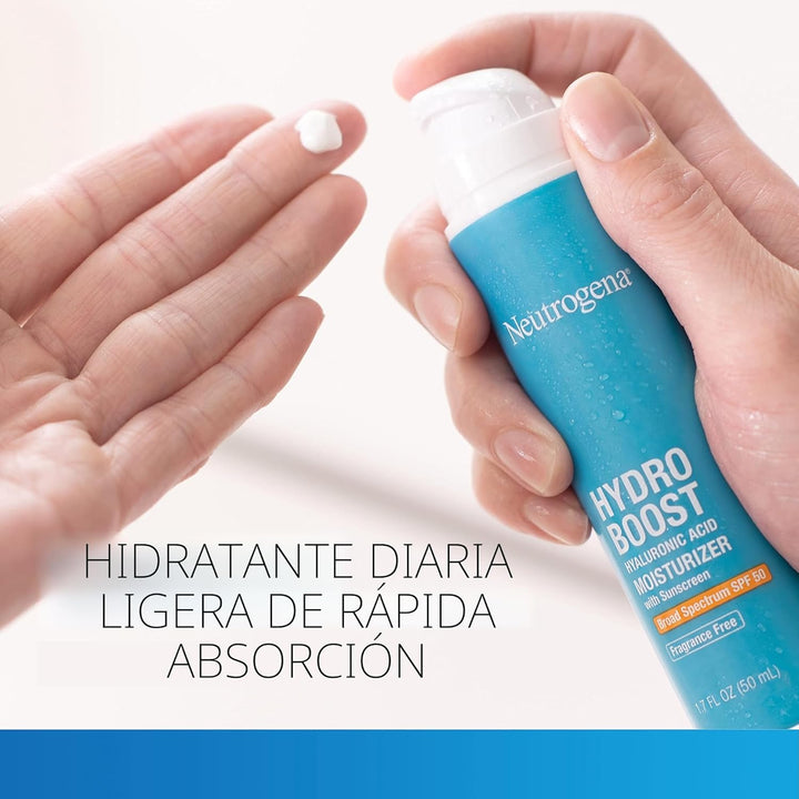Neutrogena Hydro Boost - Hidratante facial hidratante con ácido hia...