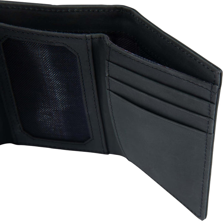 Carhartt Carteras de Cuero de Grano Completo para Hombre, Bloqueo R...