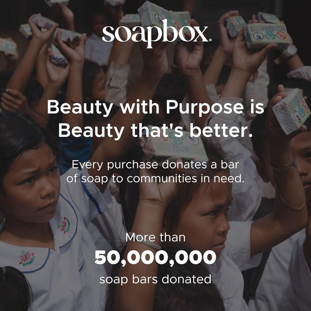 Soapbox Paquete variado de jabón de manos (Coco, Lavanda, Limón Mey...