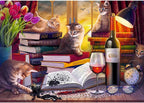 Trefl Cat's Evening - Rompecabezas de 2000 piezas 37.8"x26.9"