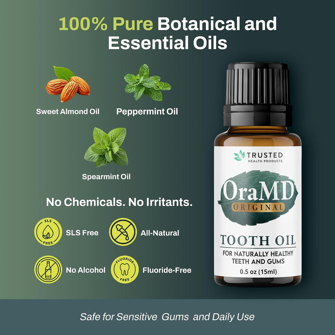 OraMD Aceite dental original (1) - Alternativa natural para pasta d...